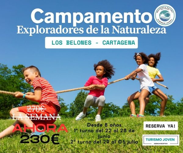 Campamento Verano DaVinci Oferta Reserva Campamento "Exploradores de la Naturaleza"