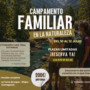 Campamento Familiar en la Naturaleza en Riópar