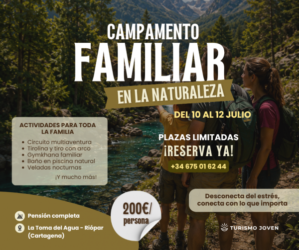 Campamento_familiar Campamento Familiar en la Naturaleza en Riópar